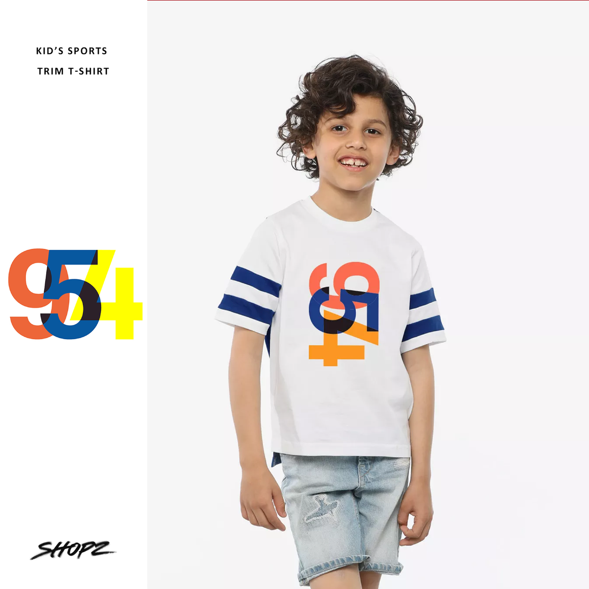 95+ Kid’s Sports Trim T-Shirt